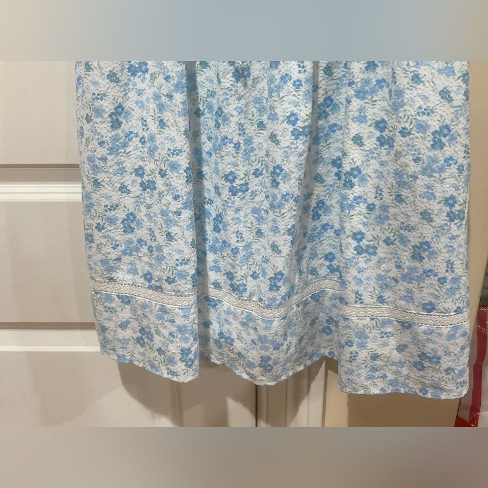 Altar'd State Light Blue Floral Mini Dress - Picture 8 of 9